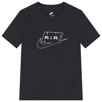 Boys Black Logo T-Shirt