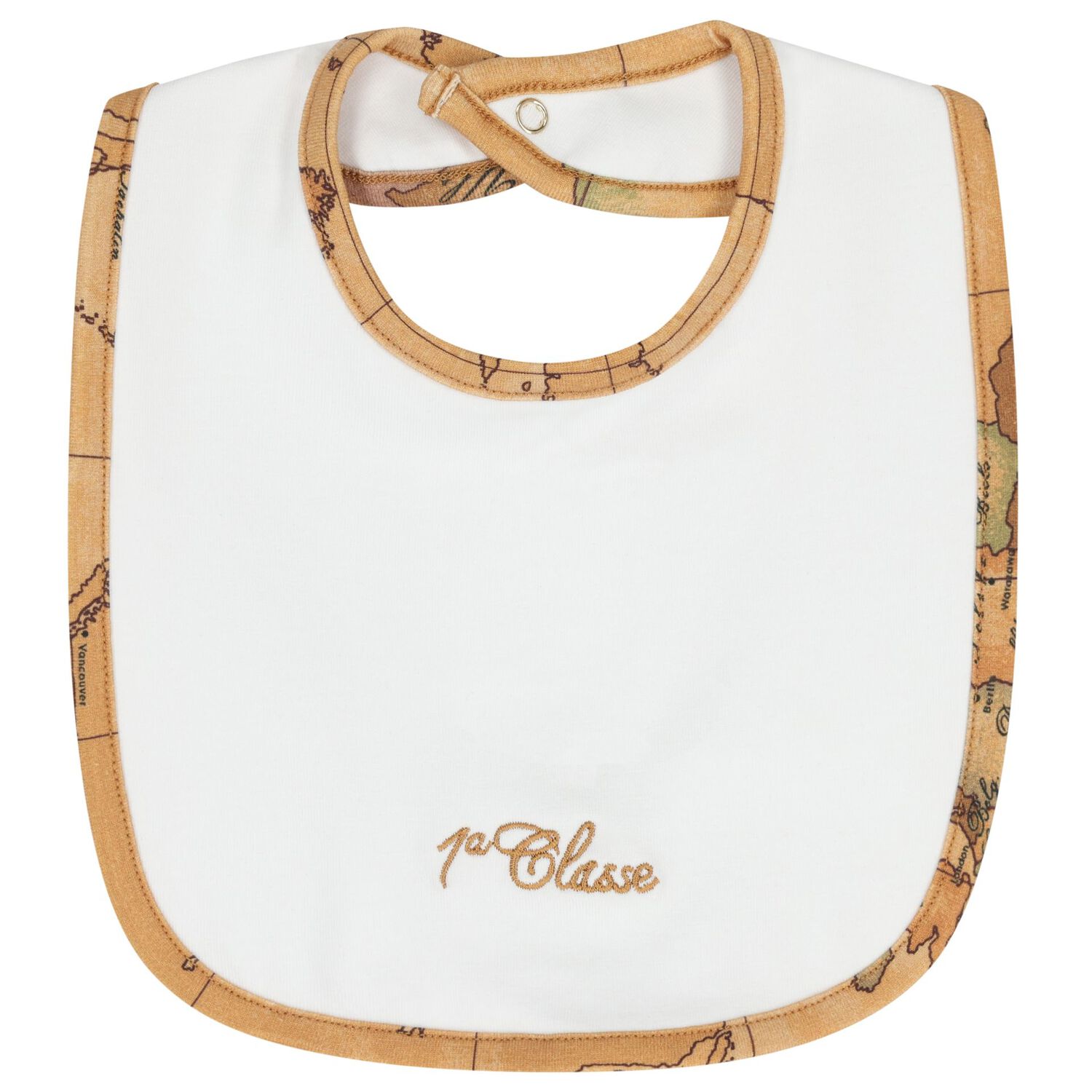 White & Beige Geo Map Babygrow Gift Set , 1, hi-res