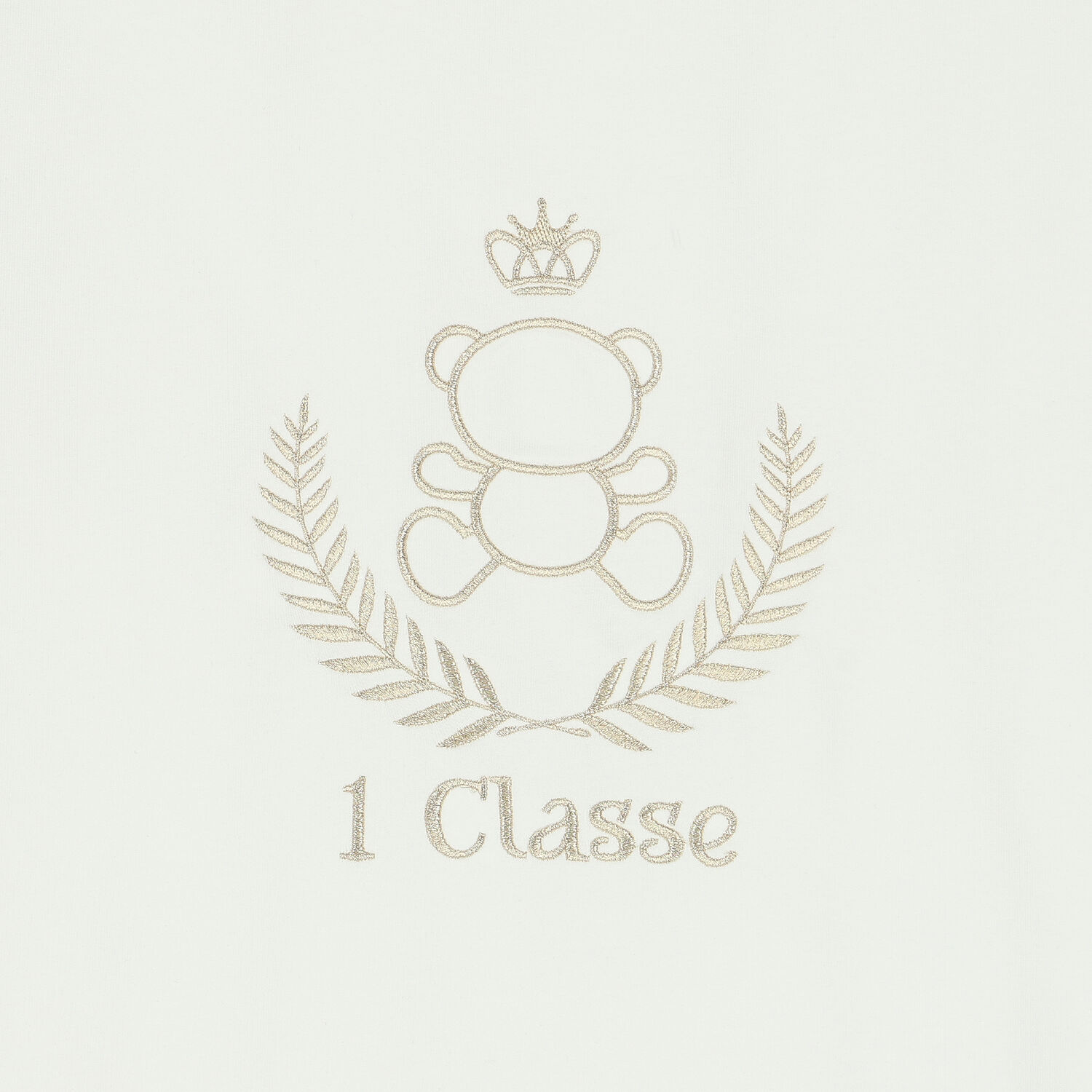 بطانية بشعار خريطة باللون العاجي والبيج, 1, hi-res