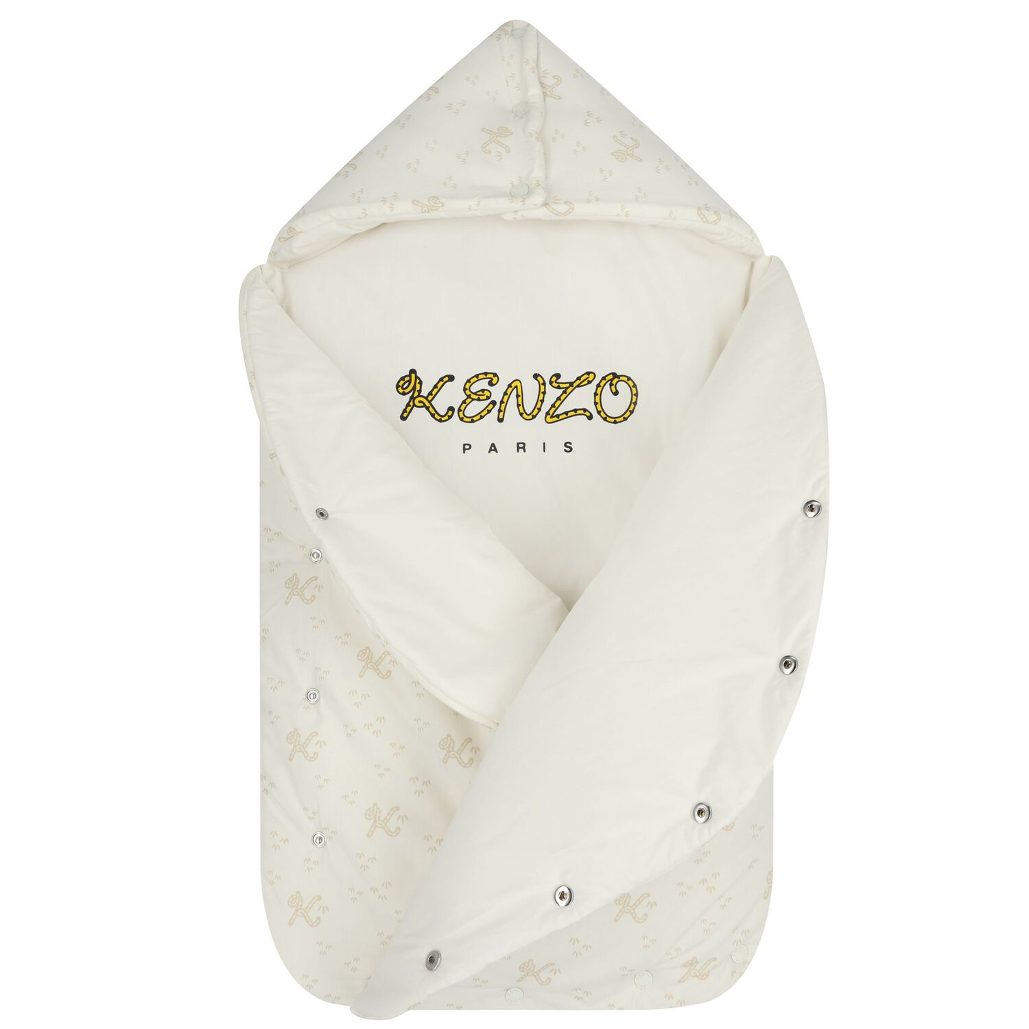 Ivory Tiger Logo Reversible Baby Nest, 1, hi-res