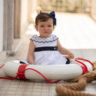 فستان باللون الأبيض والكحلي , 1, hi-res