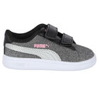 حذاء رياضي سماش بالشعار باللون الفضي للأولاد, 1, hi-res