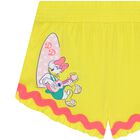 Girls Yellow Disney Shorts, 1, hi-res