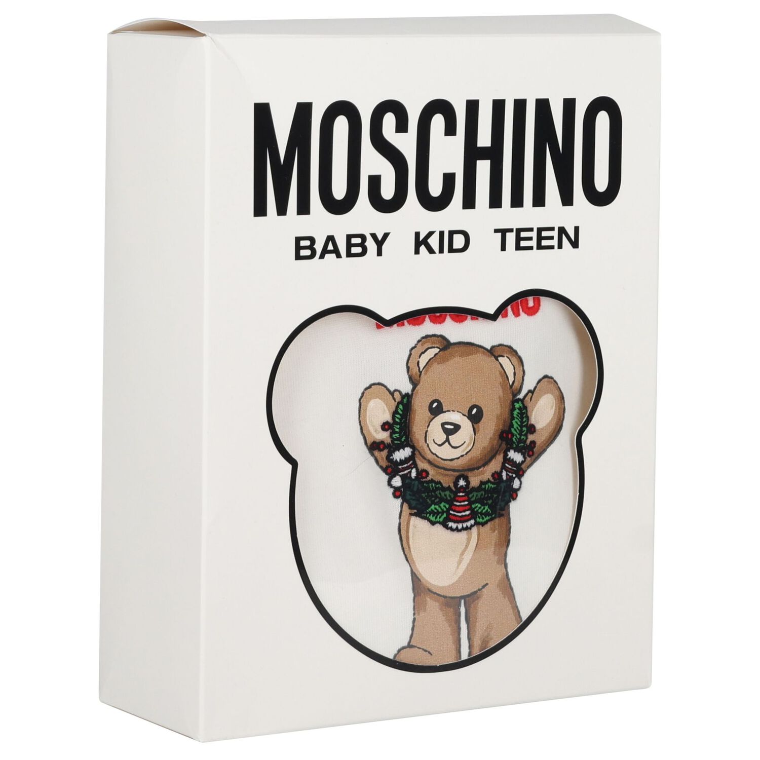 أفرول بشعار تيدي بير  كريسماس باللون العاجي , 1, hi-res