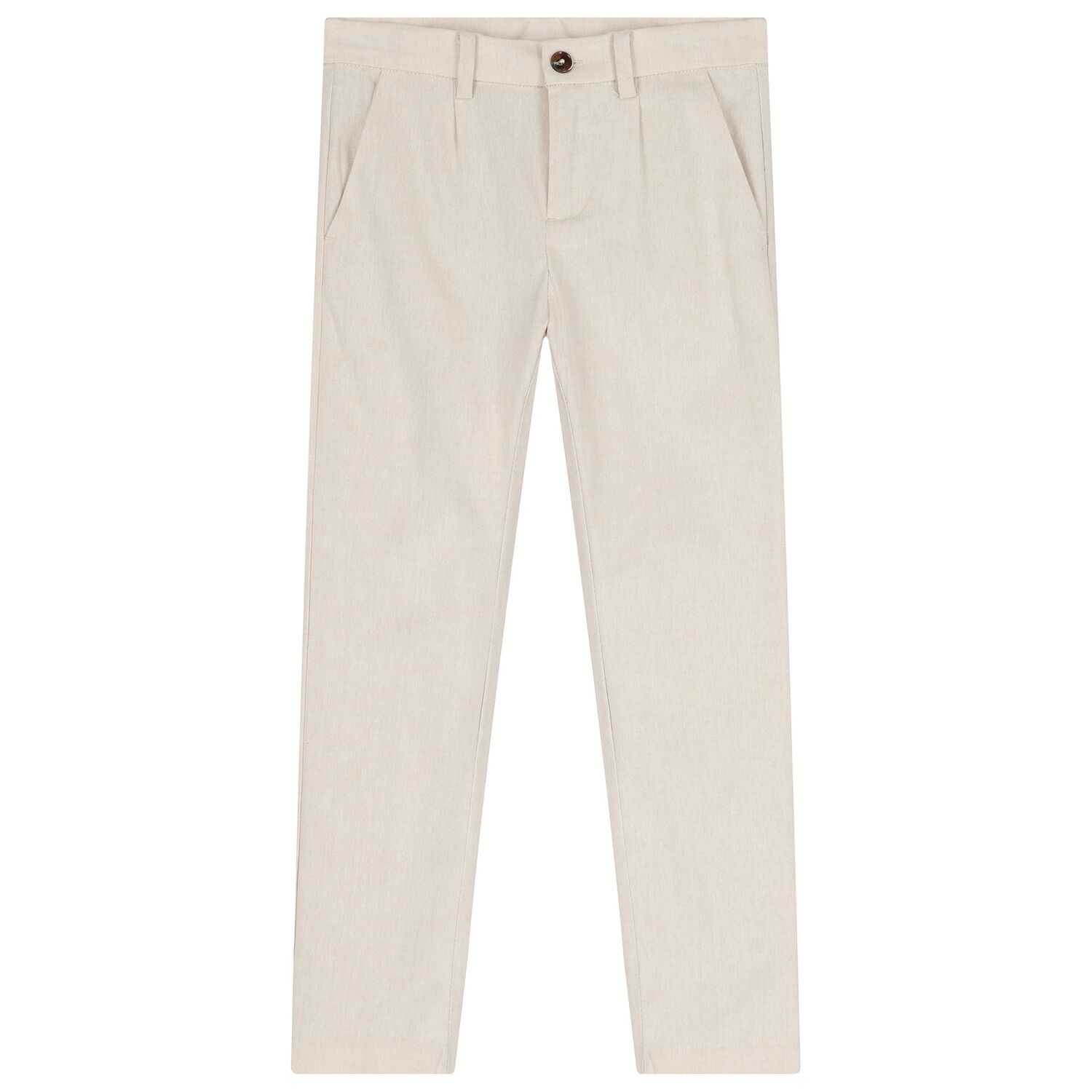 Boys Beige Trousers, 1, hi-res