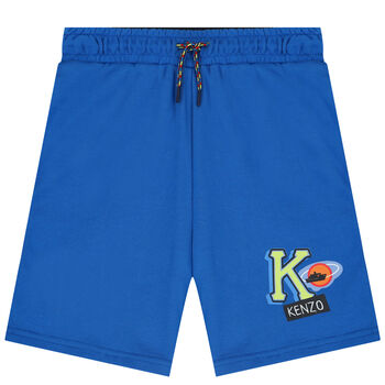 Boys Blue Logo Shorts