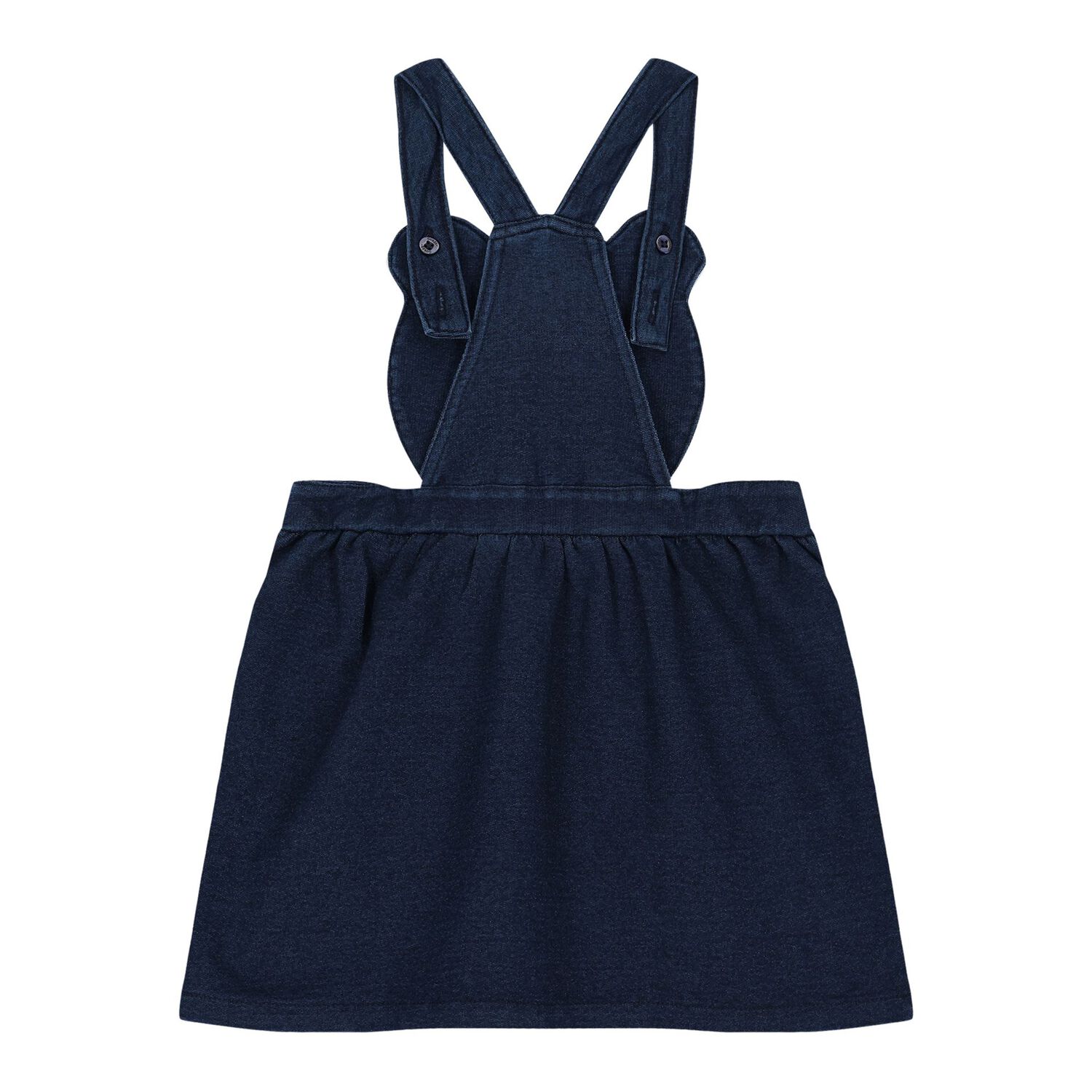 طقم بنات دونغري  باللون الوردي والأزرق, 1, hi-res