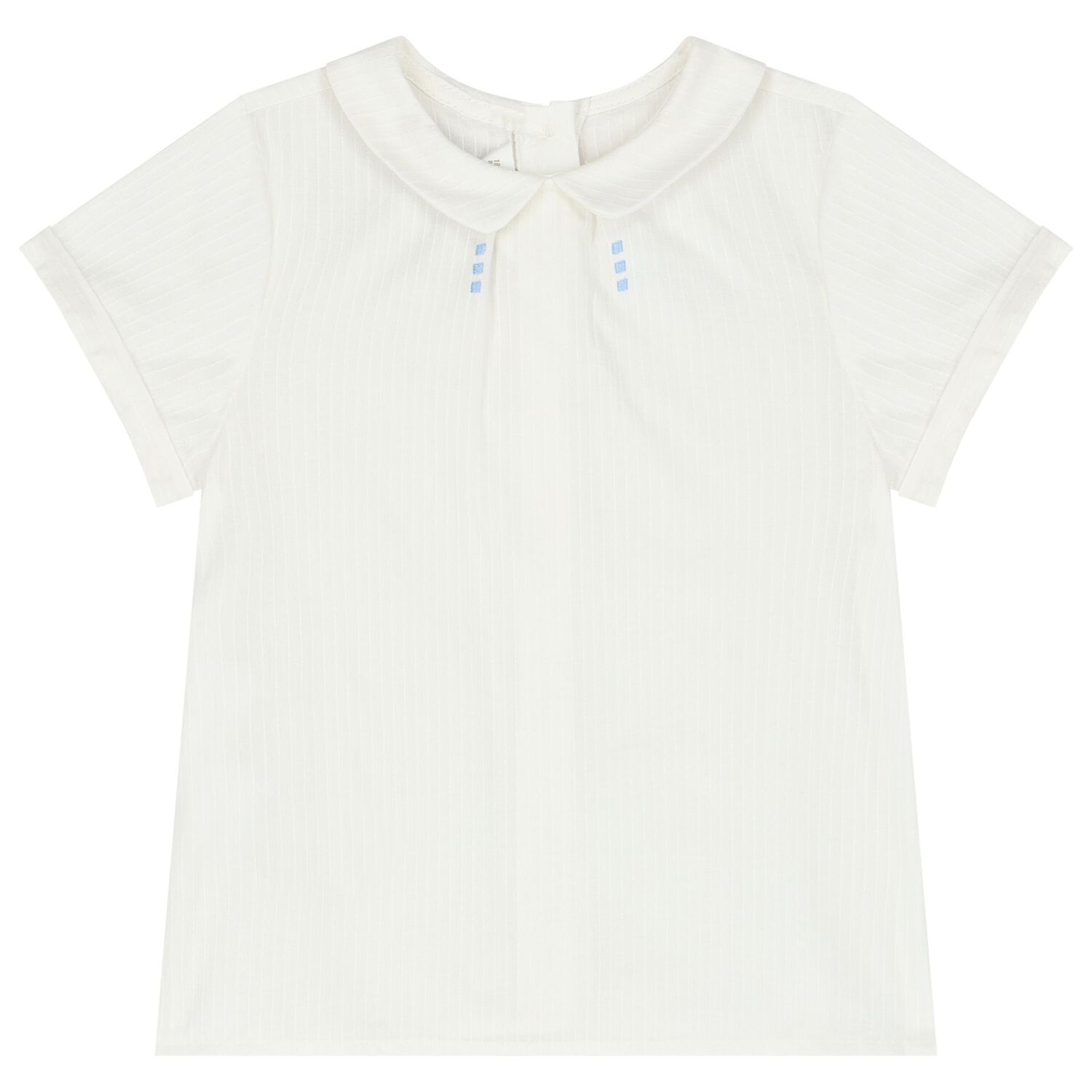 طقم شورت أولاد باللون الأبيض والأزرق, 2, hi-res