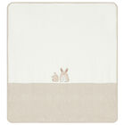 Beige & Ivory Baby Blanket, 1, hi-res