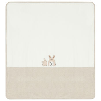 Beige & Ivory Baby Blanket