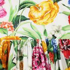 فستان بنات بطبعة الزهور باللون العاجي , 1, hi-res