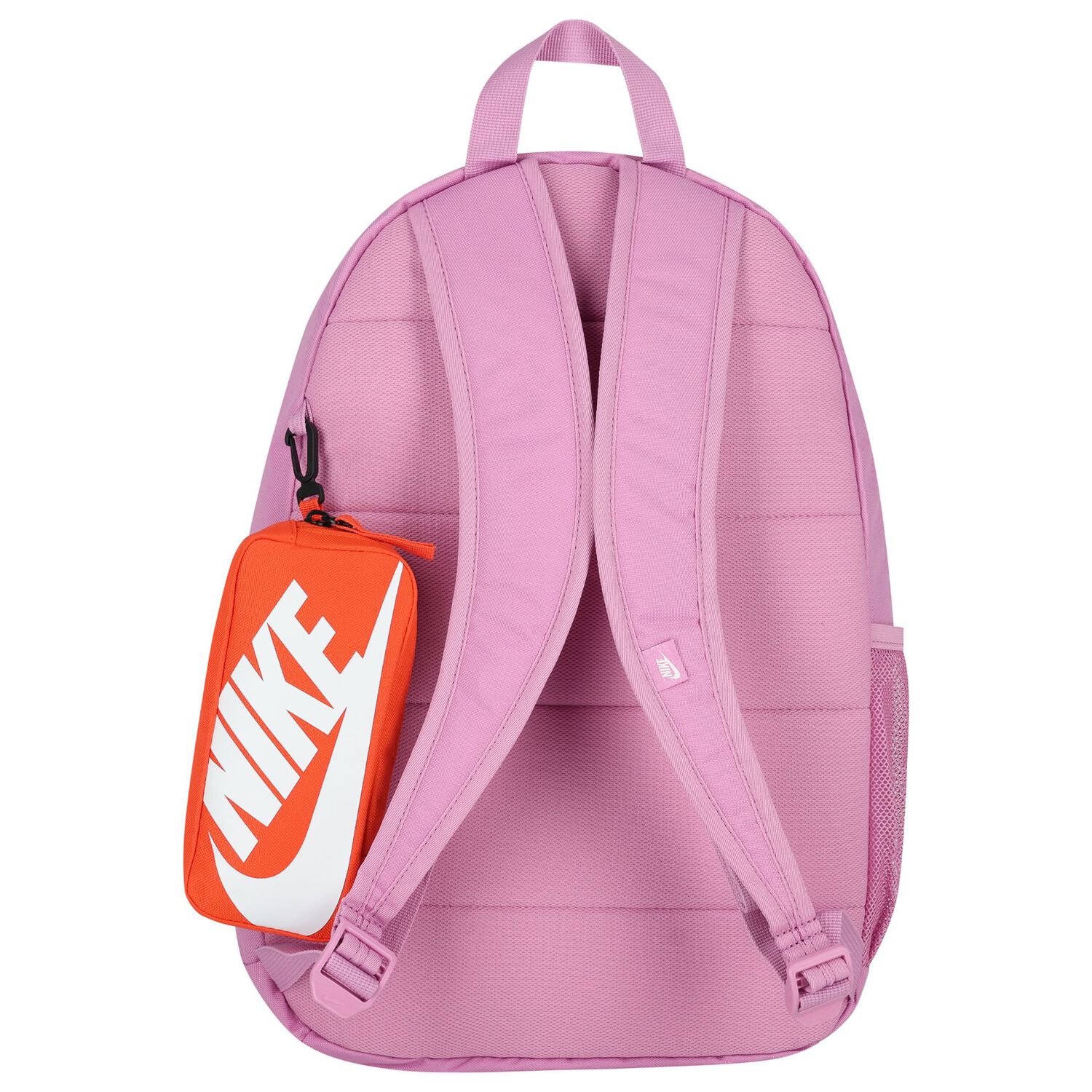 Girls Pink Logo Backpack, 2, hi-res