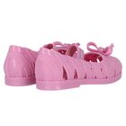 Younger Girls Pink Bow Shoes, 2, hi-res