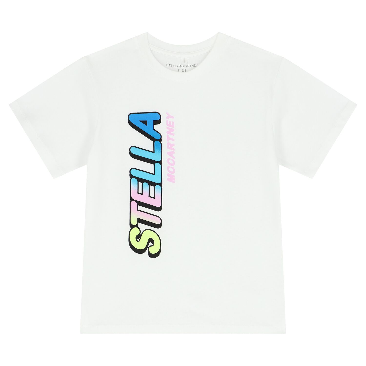 Girls White Logo T-Shirt, 1, hi-res image number null
