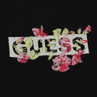 سويت شيرت بالشعار باللون الأسود للبنات, 1, hi-res