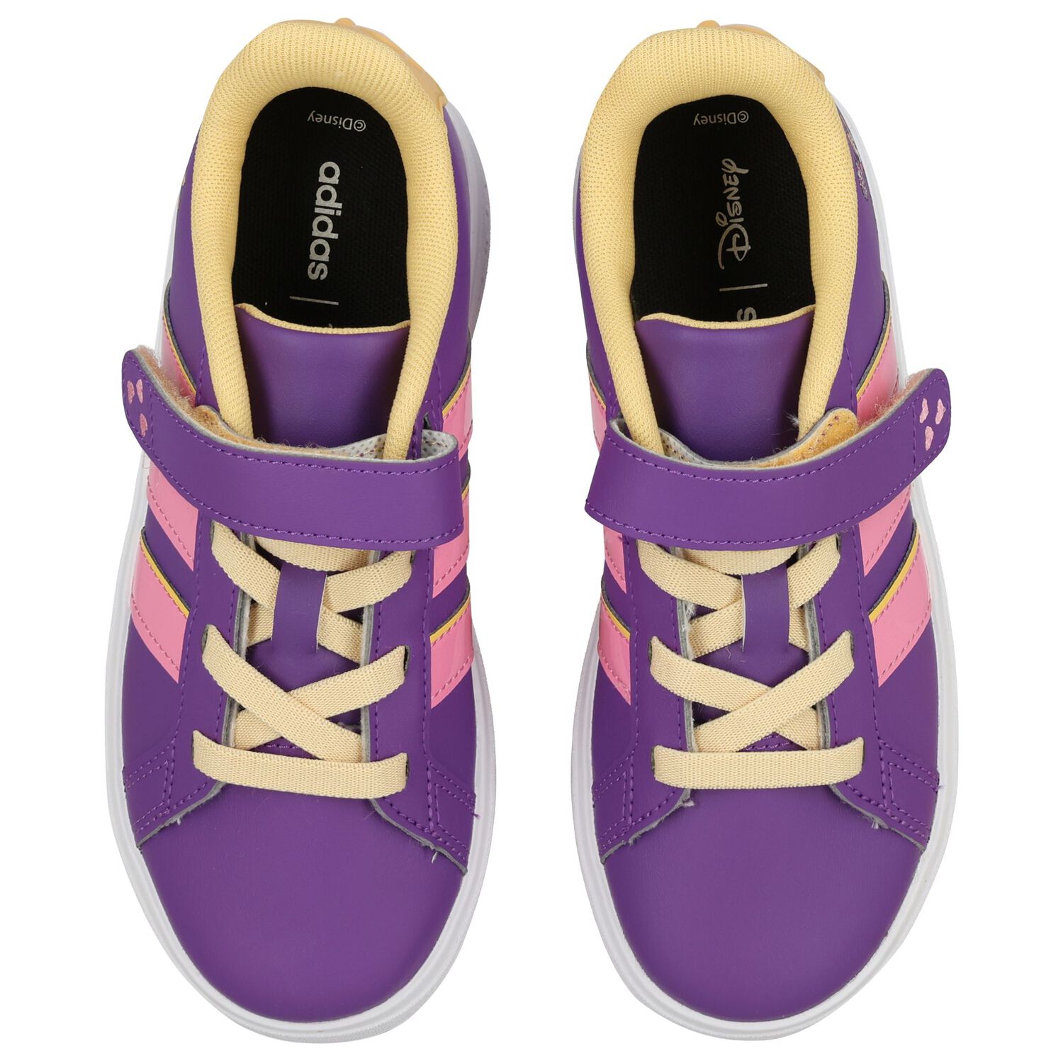 Girls Purple Disney Grand Court Trainers, 1, hi-res