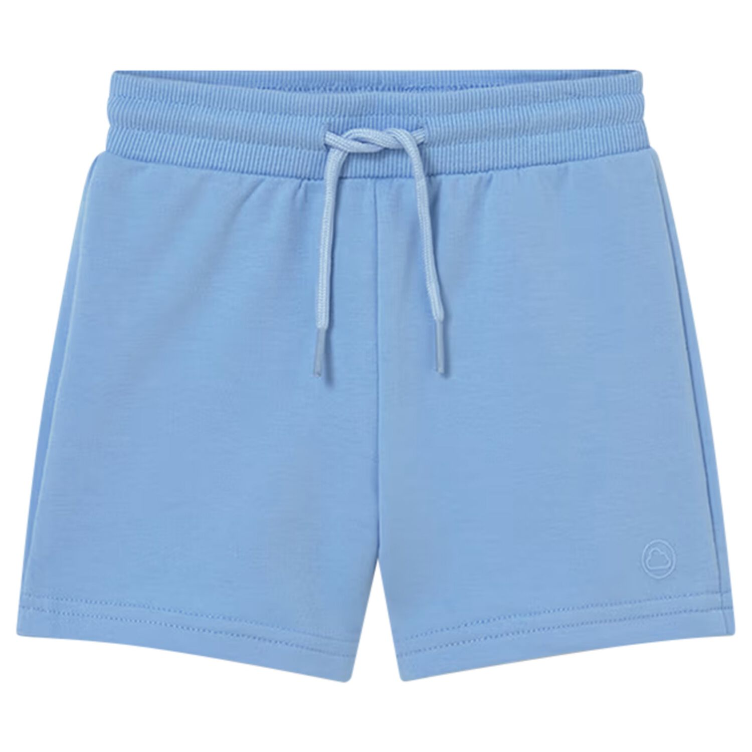Younger Boys Blue Logo Shorts, 4, hi-res