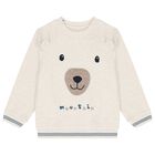 بدلة رياضية أولاد 3 قطع باللون البيج والأزرق والعاجي , 2, hi-res