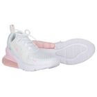 Girls White & Pink Nike Air Max 270 Trainers, 4, hi-res