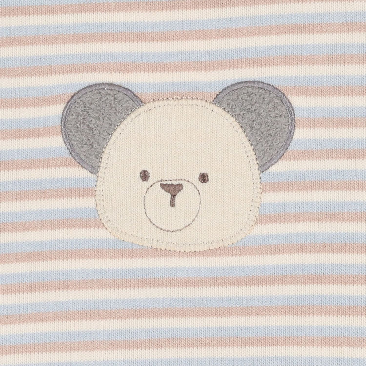 Baby Boys Beige & Ivory Teddy Bear Tracksuit ( 3 Piece ), 1, hi-res