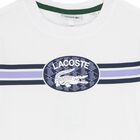 تيشيرت اولاد بالشعار باللون الأبيض, 1, hi-res