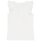 طقم ليجنز باللون أبيض ووردي للبنات , 1, hi-res