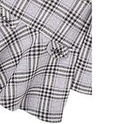 Girls Grey & Red Check Dress, 1, hi-res