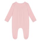 Girls Pink & White Babygrow Gift Set (3 Piece), 2, hi-res