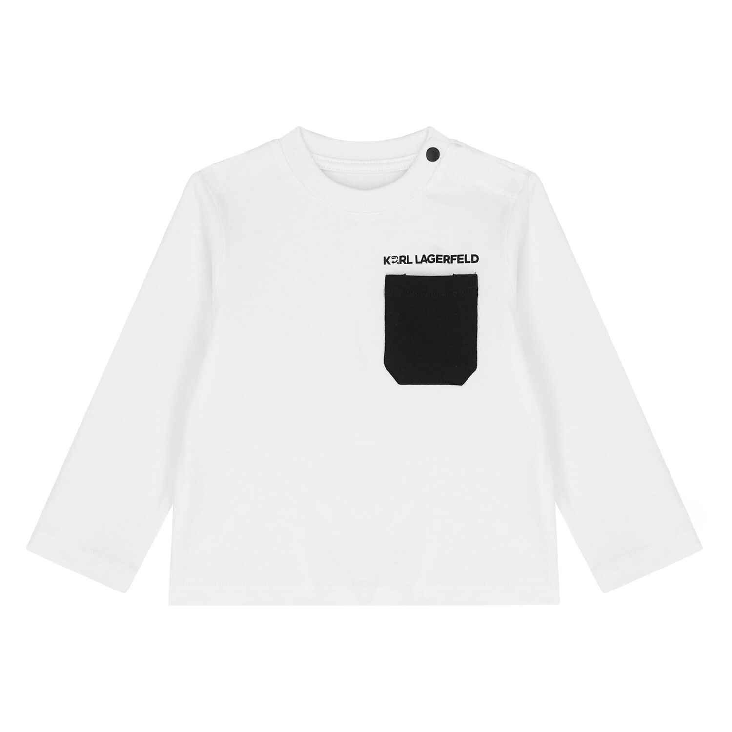 Younger Boys Black, Beige & White Logo Tracksuit Set, 1, hi-res