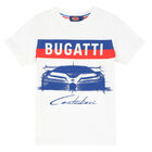 تيشيرت بالشعار باللون الأبيض للأولاد, 1, hi-res