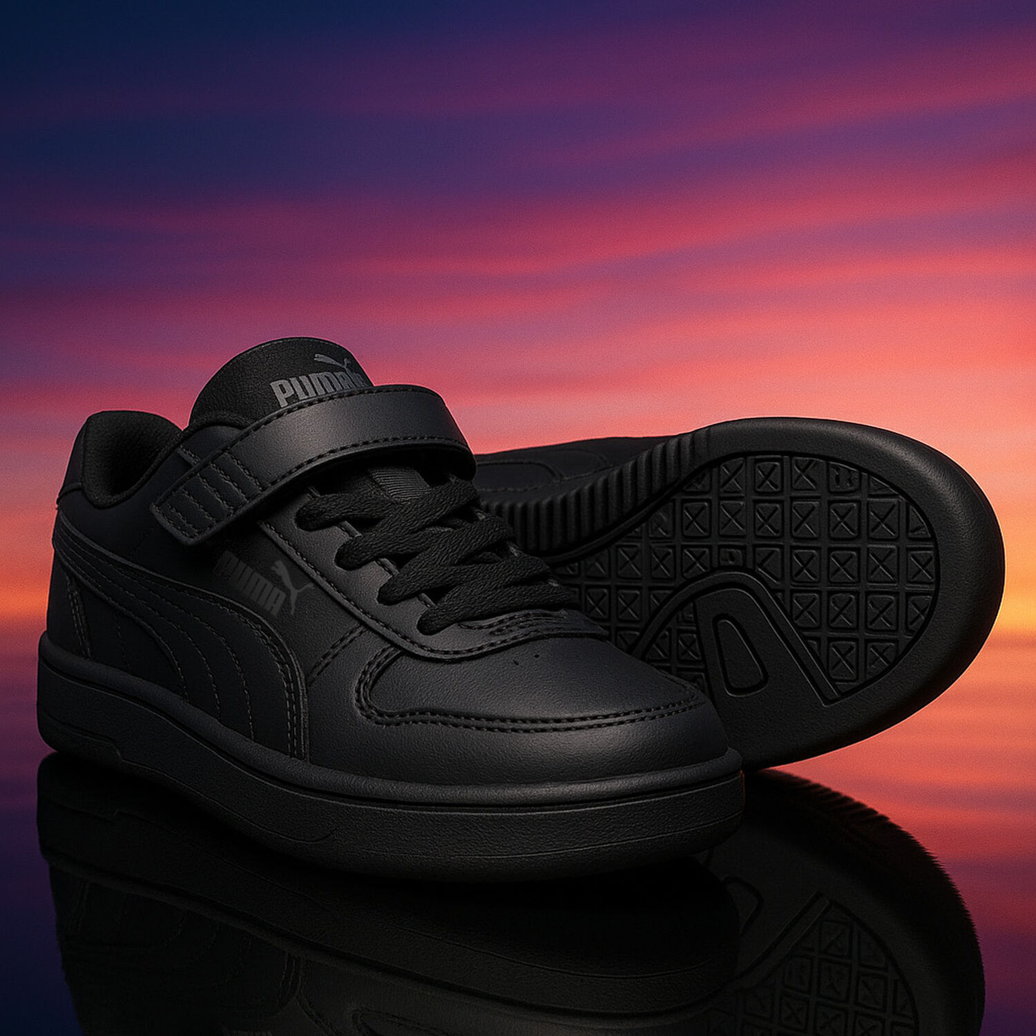 Black Caven 2.0 Trainers, 1, hi-res image number null