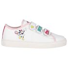 Girls White Disney Trainers, 1, hi-res
