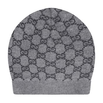 Grey GG logo Hat