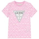 Girls Pink Logo T-Shirt, 1, hi-res