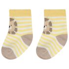 جوارب أولاد باللون الاصفر والابيض  ( 4 قطع), 2, hi-res