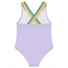 مايوة سباحة للبنات  باللون البنفسجى, 1, hi-res