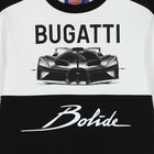 Boys White & Black Logo Sweatshirt, 1, hi-res