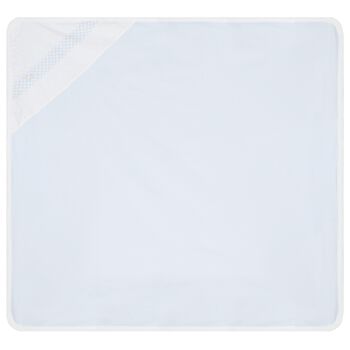 Baby Boys Blue & White Blanket