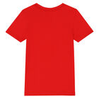 Boys Red Logo T-Shirt, 1, hi-res