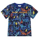 تيشترت أولاد باللون باللون الكحلى, 1, hi-res