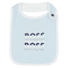 Baby Boys Blue & White Bibs ( 3-Pack ), 1, hi-res