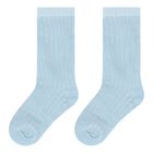 Baby Boys Blue & White Socks (6 Pack), 1, hi-res