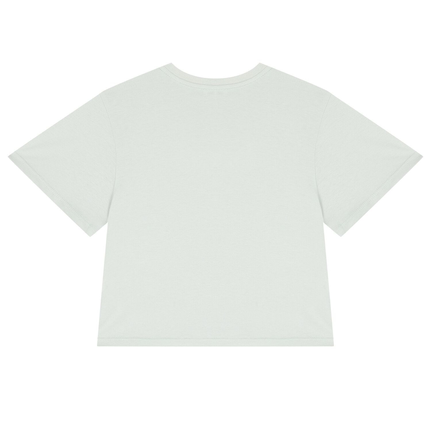 Girls Grey Logo T-Shirt, 2, hi-res