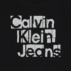 Girls Black Logo T-Shirt, 1, hi-res