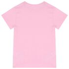 Girls Pink Logo Pyjamas, 1, hi-res
