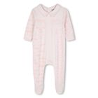 Baby Girls Pink Tiger & Leopard Babygrow, 1, hi-res