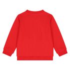 Younger Red Teddy Bear Logo Tracksuit, 3, hi-res
