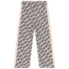 بدلة رياضية للبنات باللونين الوردي والأسود, 1, hi-res