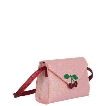 Girls Pink Cherry Handbag