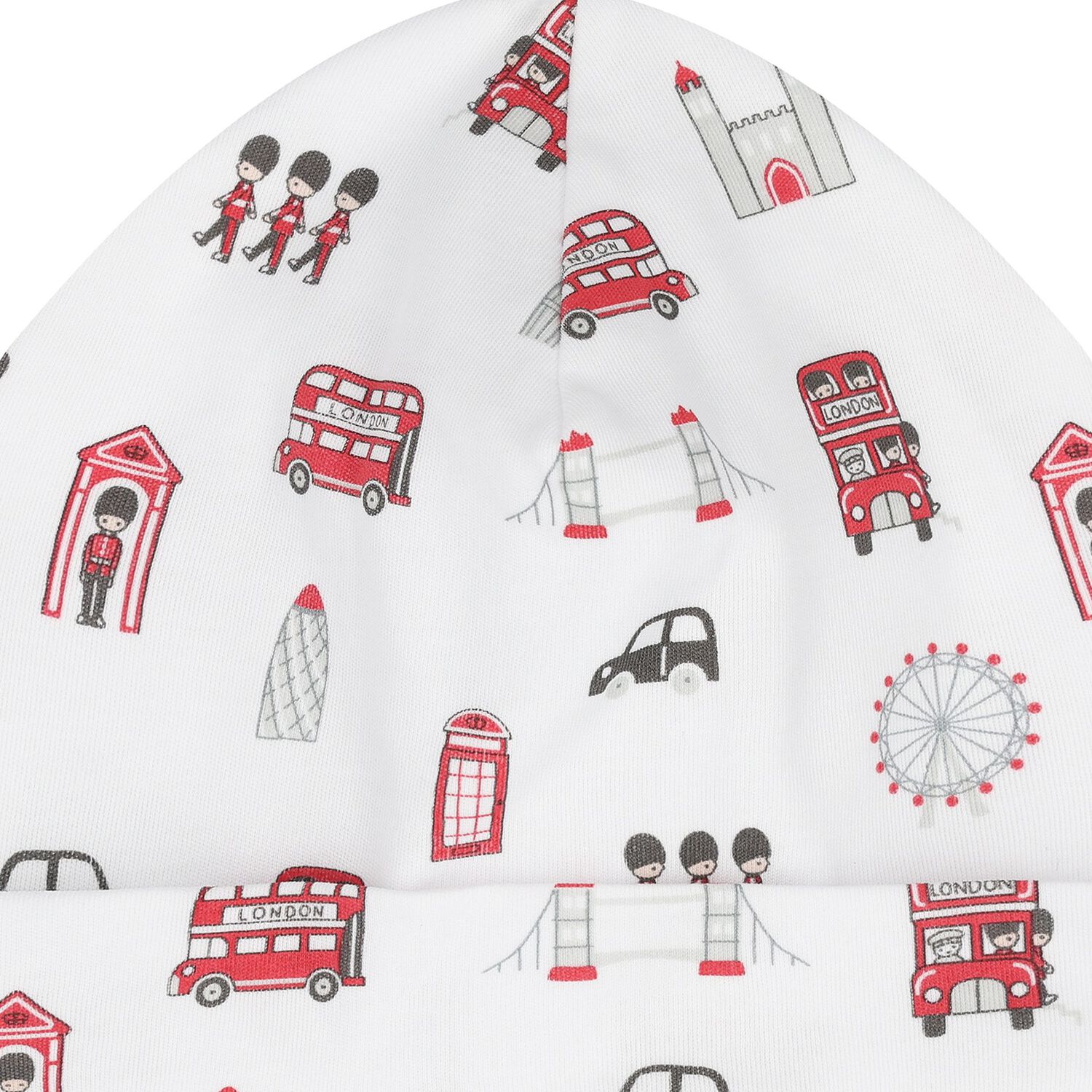 Baby Boys White Lively London Hat, 1, hi-res image number null